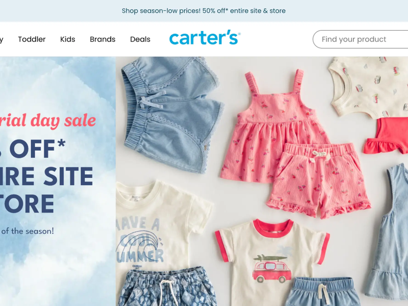 Carter's（カーターズ）徹底解説！アメリカ発ベビー・キッズ服の魅力と